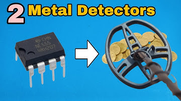 2 Diy metal detectors with Ne555 | dy metal detector