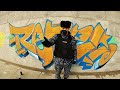 GRAFFITI BOMBING on the street🔥POLICE and SECURITY + 🔥bonus tagging video. REBEL 813.
