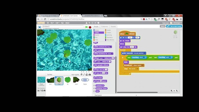 Scratch Programming Project Video Tutorial - Crazy Orb Rocket Robot Game