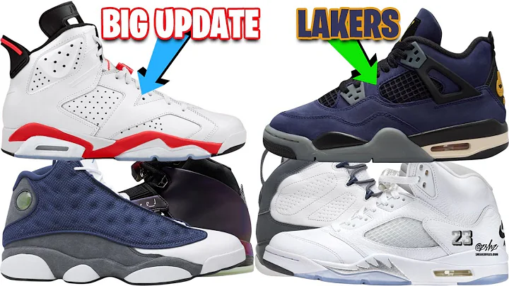 AIR JORDAN 6 WHITE INFRARED 2026 UPDATE, JORDAN 4 LAKERS, MORE NEW AIR JORDAN RELEASE DATES + MORE