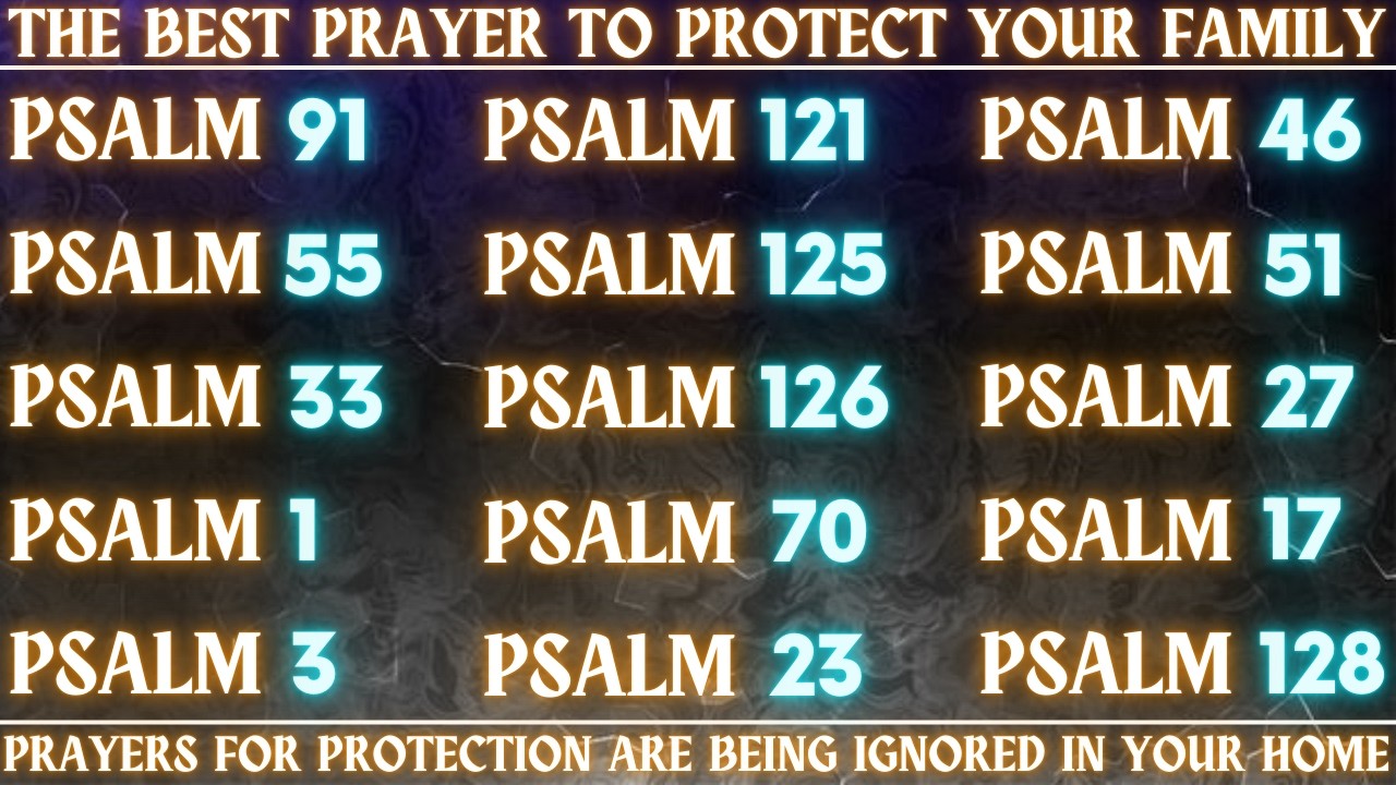 The Best Prayer to Protect Your Family - PRAYERS FOR PROTECTION Are Being IGNORED In Your Home