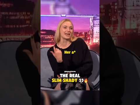 Sophie Turner Rapping Eminem's The Real Slim Shady 😅💯 | 🎥: James Corden