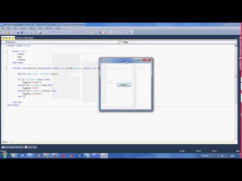 VB.Net Enum Tutorials