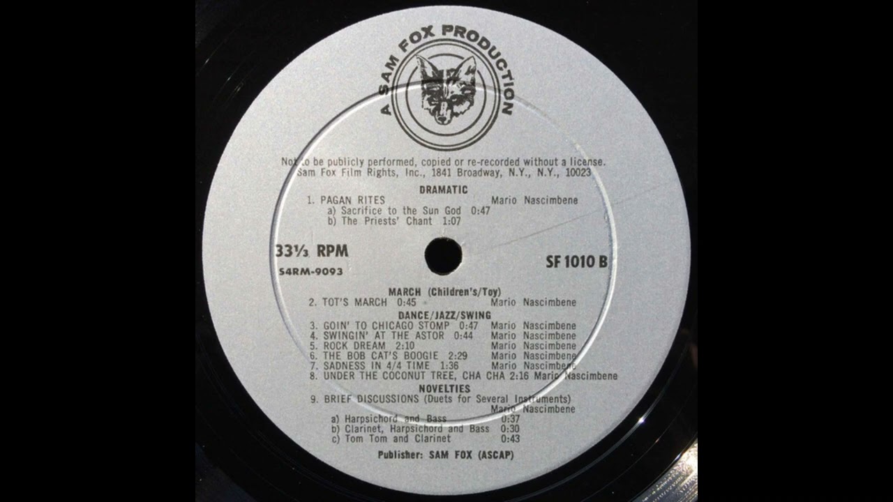 Mario Nascimbene - Tot's March