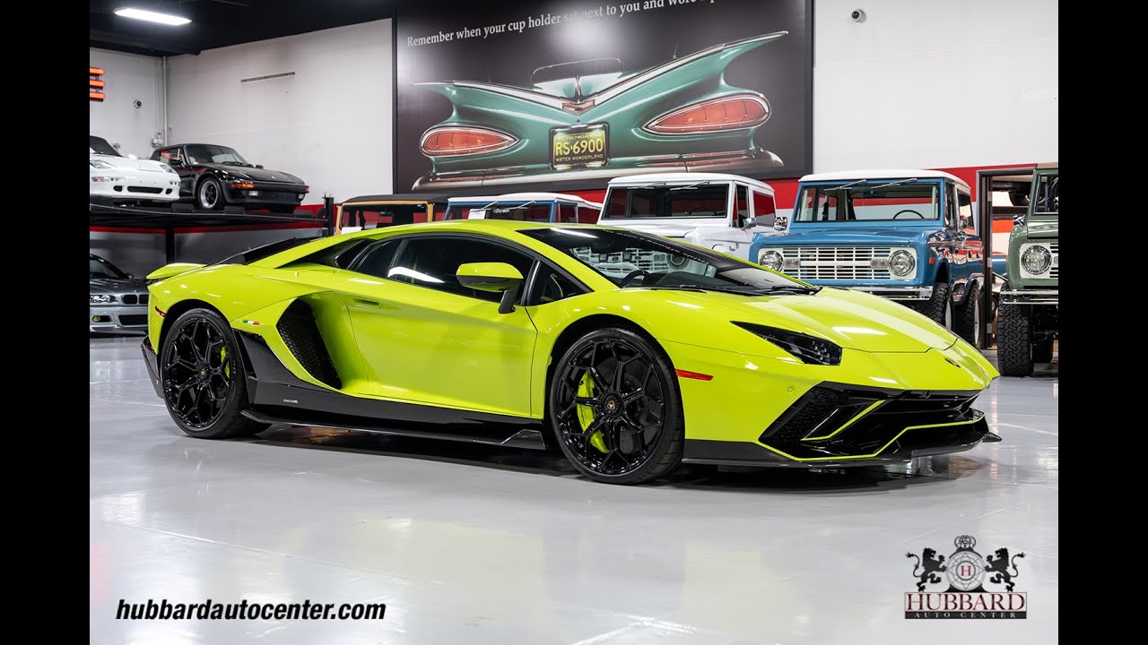 2022 Lamborghini Aventador LP 780-4 Ultimae - Verde Scandal