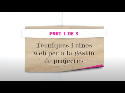 Vídeo: Quines són les eines i tècniques de gestió de projectes?