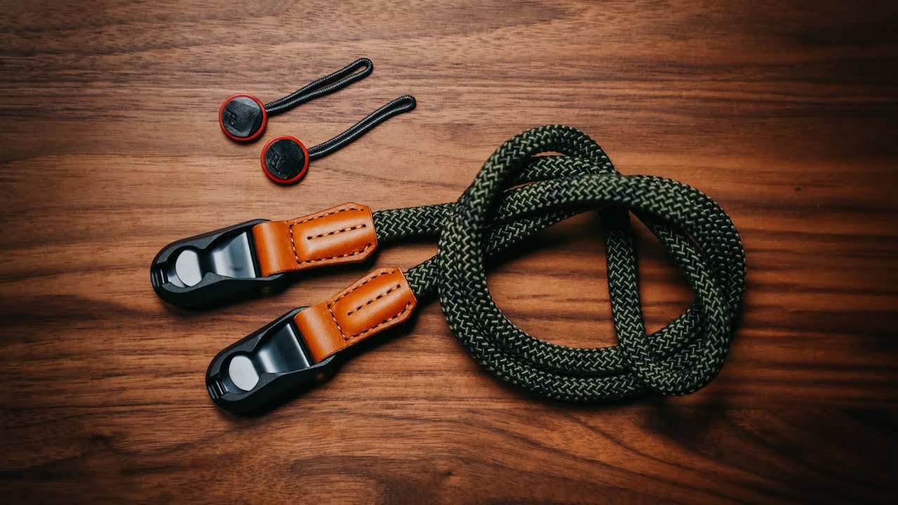 Making a QUICK RELEASE CAMERA STRAP with PEAK DESIGN anchor clips