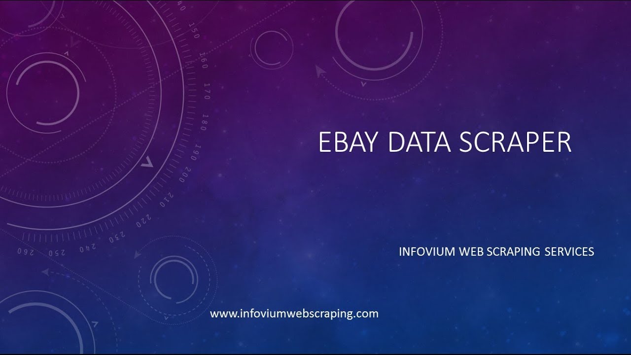 eBay Data Scraper | ebay data scraping for ebay data extraction - YouTube