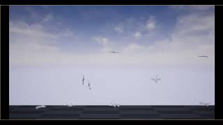 [언리얼] 곡예비행 애니메이션 screenshot 3