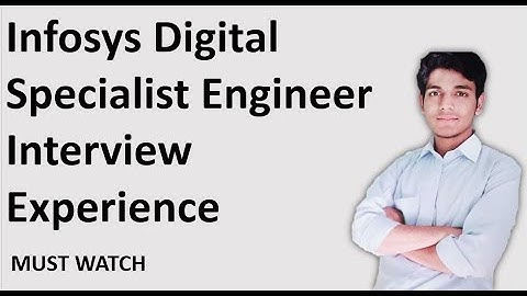 Infosys Digital Specialist Engineer Interview Experience || MUST WATCH