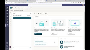 Power Platform + SAP - Chatbots in Teams retrieving data from SAP  (Demo 3)