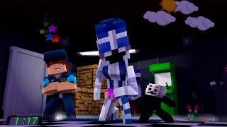 WE BROKE BALLORA!- Minecraft FNAF SISTER LOCATION - (Minecraft Minigame)