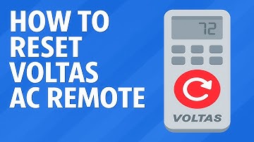 How To Reset Voltas AC Remote | Step-by-Step Guide to Fix Remote Not Working