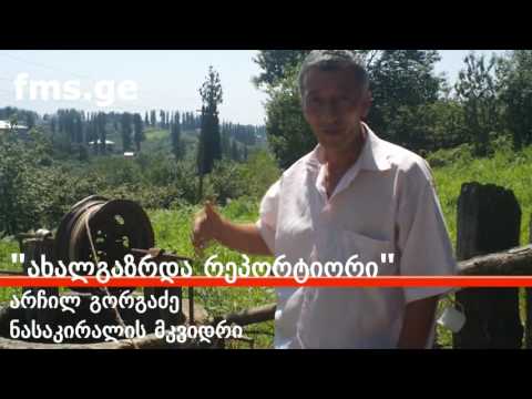 \"ახალგაზრდა რეპორტიორი\"  -  უწყლოდ დარჩენილი უბანი