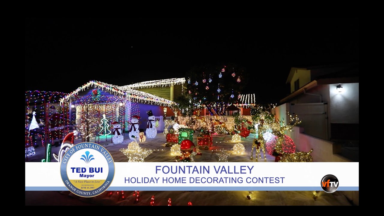 🎉 Top 3 Best Christmas-Decorated Homes in Fountain Valley: And the Winners Are... 🏆✨