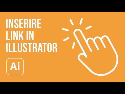 Video: Come faccio a creare un collegamento ipertestuale in Illustrator CC?
