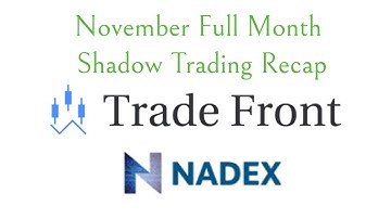 November Full Month Shadow Trading Recap Nadex Binary Options