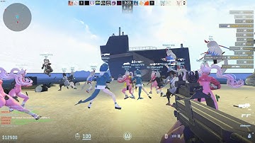 CS2 Zombie Escape ze_ocean_base_escape On Lupercalia (Testing)