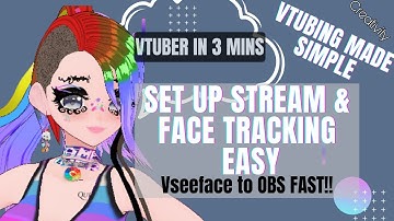 FAST EASY 2025 Vtuber Setup! Vseeface Expressions to OBS, VRoid! #streaming #setup #vtubing #howto