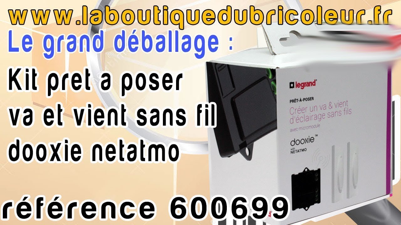 Legrand 600699  Kit créer un va et vient sans fils - Dooxie