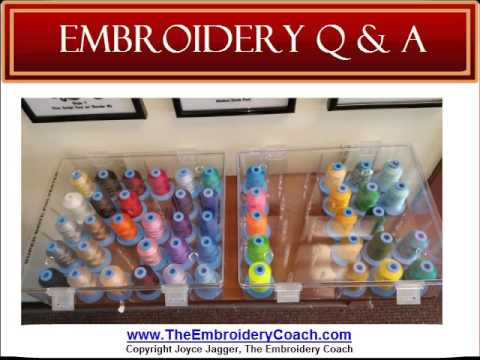 Embroidery Floss Display and Storage Ideas