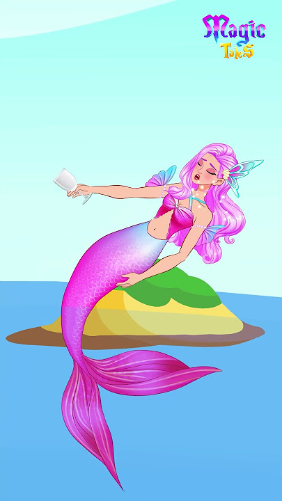 Mermaid’s Rise From Broken to Golden | Love Lesson #shorts #viral #fairytales