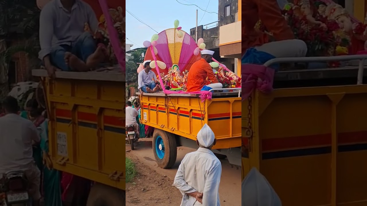 Ganpati Visarjan #ganpatibappa #shorts