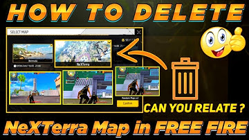Delete Nexterra Map in Free Fire | Nexterra map delete in free fire now
