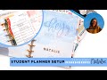 Setting up your Happy Planner for Senior year