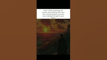 Thumbnail of How it feels watching the sunset 🌇