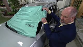SolarGuard Windshield Cover and Sunshade with Security Panels on QVC screenshot 5