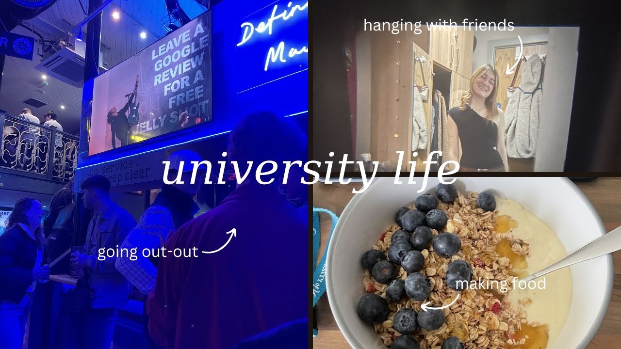 Day in the life MARATHON TRAINING and enjoying University | uni student diaries