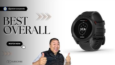 Garmin Approach S12 GPS Golf Watch Review