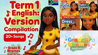 Grade R Rhymes Term 1 ENGLISH 🇿🇦 | CAPS-Aligned Songs for Foundation Phase (35  Minutes)