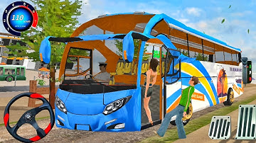 Real Coach Bus Simulator 3D: Offroad Crazy Bus Driving 2025! Busgame Android Gameplay