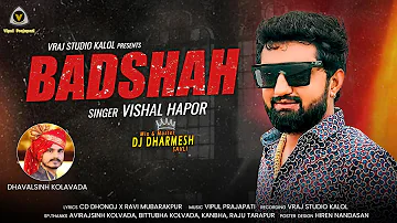 Vishal Hapor | Badshah | New Attitude Song @VRAJSTUDIO