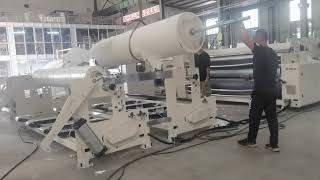 How to operate automatic rewinding small toilet paper making machine