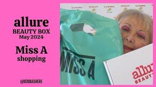Allure Beauty Box Unboxing May 2024/ Shopping Miss A