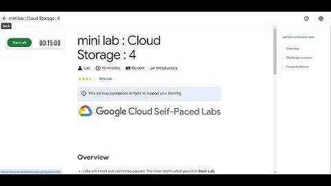 mini lab : Cloud Storage : 4 | #qwiklabs | #cloudwalabanda #CLI