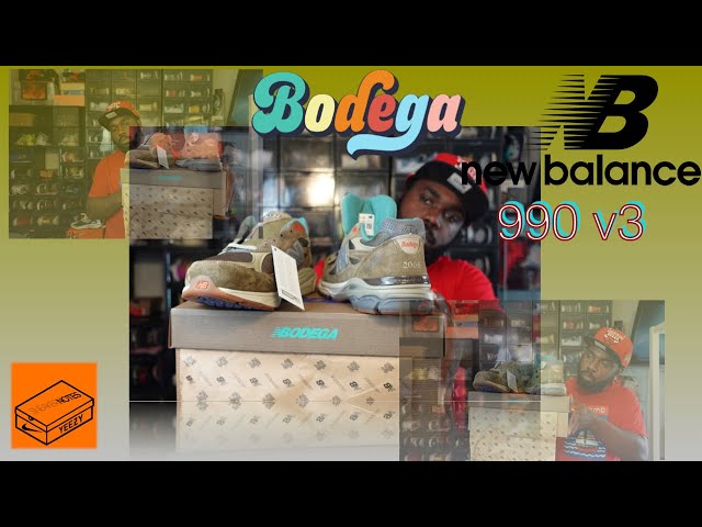 I BROUGHT MY FIRST NEW BALANCE BODEGA NEW BALANCE 990v3 - YouTube 