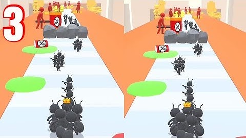 Tiny Run 3d 🐾🐜Gameplay All Levels Walkthrough ios, Android New Gameplay (3)