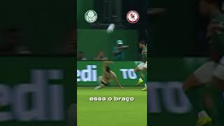 ÁUDIO DO VAR: Mão em cima é pênalti | Palmeiras X Jacuipense