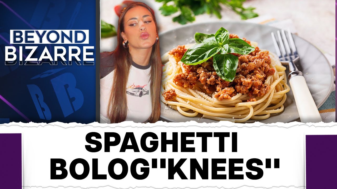 Woman Eats Own Knee Cartilage in Spaghetti Beyond Bizarre YouTube