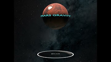 Comparative REPRESENTATION of GRAVITY : Earth, Mars & Moon  #gravity  #space #simulation #softbody