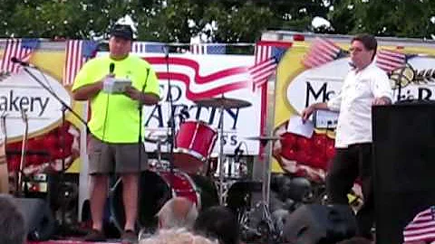 David Macarthur Reads Marine Letter at Ed Martin R...