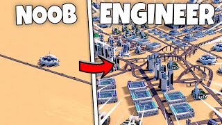 Engineering the PERFECT space colony on a barren planet! InfraSpace!