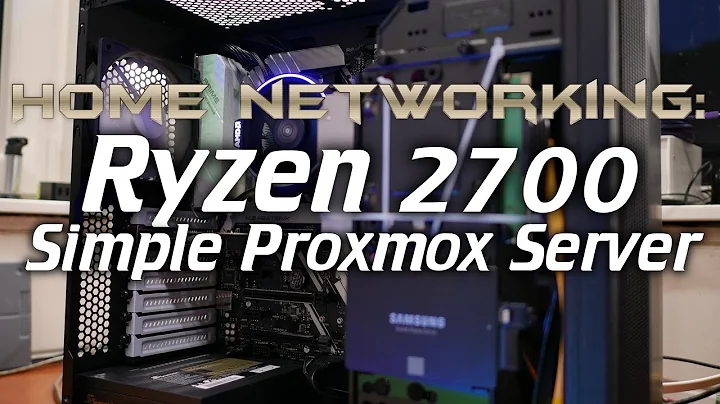 Construye un servidor económico con Ryzen Proxmox