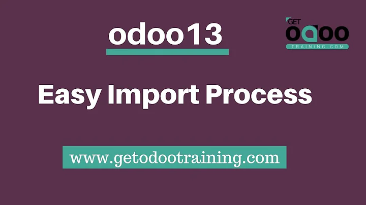 odoo13 Feature  - Easy Data Import Process