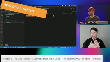 AWS On Air ft. Using AI Services from your Code - Amazon Polly and Amazon Transcribe
