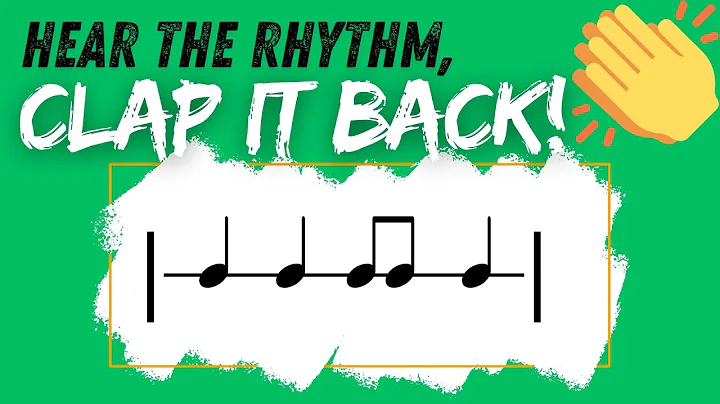 Pop Rhythm Clap Along - 3 Levels Of Rhythm Practice For Beginners and Students